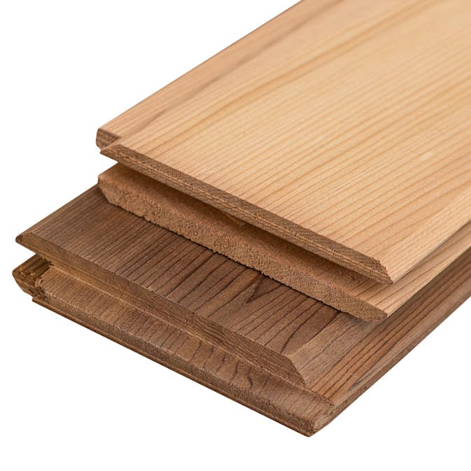 Ytterpanel Ceder Kärnsund Wood Link 17,5x89 mm