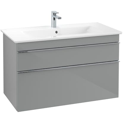 Tvättställsskåp Villeroy & Boch Venticello med 2 Lådor för Centrerat Skåpstvättställ