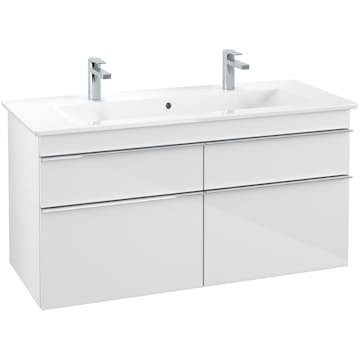 Tvättställsskåp Villeroy & Boch Venticello 115 cm med  4 Lådor för Skåpstvättställ