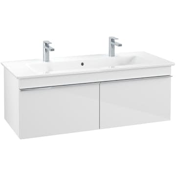 Tvättställsskåp Villeroy & Boch Venticello 115 cm med  2 Lådor för Centrerat Skåpstvättställ