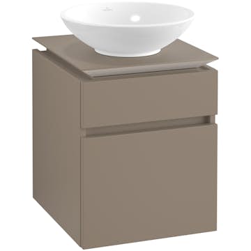 Tvättställsskåp Villeroy & Boch Legato 450 med 2 Lådor för Ytmonterat Tvättställ