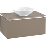 Tvättställsskåp Villeroy & Boch Legato Kompakt 800 med 1 Låda för Ytmonterat Tvättställ