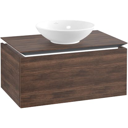 Tvättställsskåp Villeroy & Boch Legato Kompakt 800 med 1 Låda för Ytmonterat Tvättställ