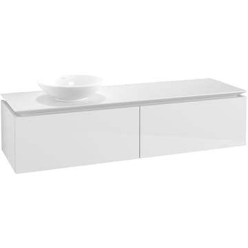 Tvättställsskåp Villeroy & Boch Legato Kompakt 1600 med 2 Lådor för Ocentrerat Ytmonterat Tvättställ från Övriga V&B Serier