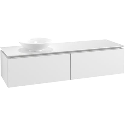 Tvättställsskåp Villeroy & Boch Legato Kompakt 1600 med 2 Lådor för Ocentrerat Ytmonterat Tvättställ från Övriga V&B Serier