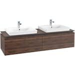 Tvättställsskåp Villeroy & Boch Legato Kompakt 1600 med 2 Lådor för Två Tvättställ från Finion & Subway