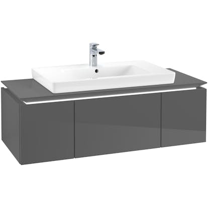 Tvättställsskåp Villeroy & Boch Legato Kompakt med 3 Lådor för Skåptvättställ