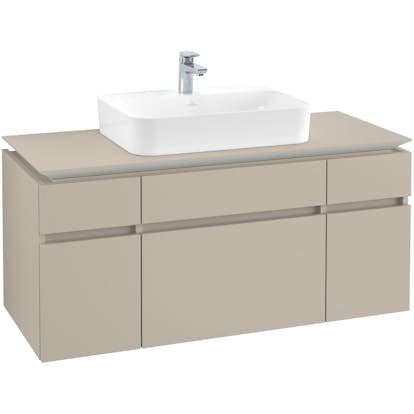 Tvättställsskåp Villeroy & Boch Legato med 5 Lådor för Ytmonterat Tvättställ från Finion & Memento