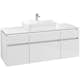 Tvättställsskåp Villeroy & Boch Legato med 5 Lådor för Ytmonterat Tvättställ från Finion & Memento
