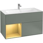 Tvättställsskåp Villeroy & Boch Finion med 2 Lådor och Hylla för Inbyggt Tvättställ