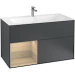 Tvättställsskåp Villeroy & Boch Finion med 2 Lådor och Hylla för Inbyggt Tvättställ