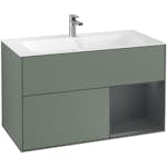 Tvättställsskåp Villeroy & Boch Finion med 2 Lådor och Hylla för Inbyggt Tvättställ