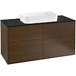 Tvättställsskåp Villeroy & Boch Finion med 4 Lådor och Bänkskiva för Fristående Tvättställ