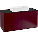 Tvättställsskåp Villeroy & Boch Finion med 4 Lådor och Bänkskiva för Fristående Tvättställ