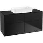 Tvättställsskåp Villeroy & Boch Finion med 4 Lådor och Bänkskiva för Fristående Tvättställ
