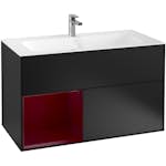 Tvättställsskåp Villeroy & Boch Finion med 2 Lådor och Hylla för Inbyggt Tvättställ