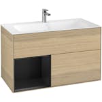 Tvättställsskåp Villeroy & Boch Finion med 2 Lådor och Hylla för Inbyggt Tvättställ