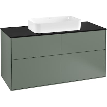 Tvättställsskåp Villeroy & Boch Finion med 4 Lådor och Bänkskiva för Fristående Tvättställ