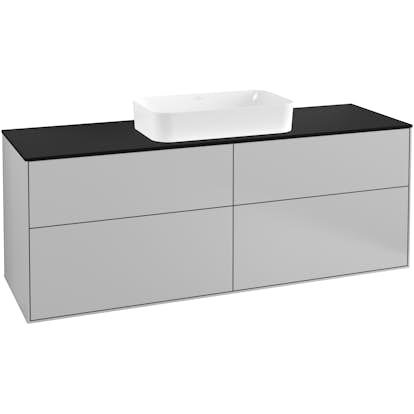 Tvättställsskåp Villeroy & Boch Finion med 4 Lådor och Bänkskiva för Fristående Tvättställ