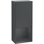 Väggskåp Villeroy & Boch Finion med 1 Dörr och Öppen Hylla Nere 418 mm