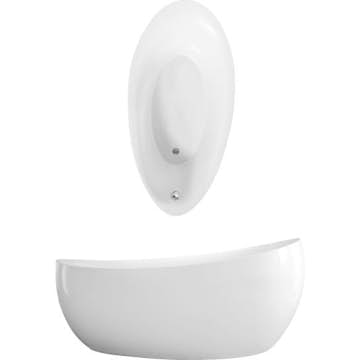Badkar Villeroy & Boch Aveo New Generation Fristående