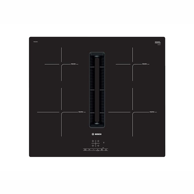Induktionshäll Bosch Serie 4 PIE611B15E med Integrerad Fläkt Svart