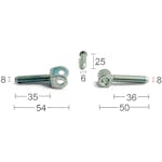 Pinngångjärn Habo 835