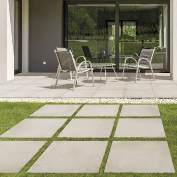 Uteklinker Pronto Klinkerdäck Cemento Grit 60x60 cm