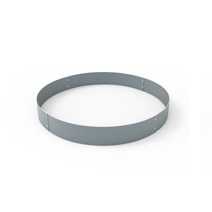 Planteringskant Flexigarden Aluzink 120 mm Cirkel