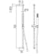 Duschset Scandtap Steel Pleasure
