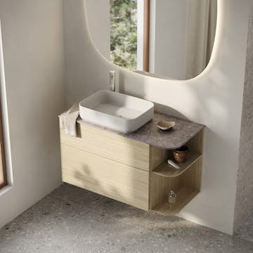 Bänkskiva Svedbergs Poem Soft Kalk