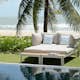 Loungesoffa LifestyleGarden Portals 2-sits med Sidobord