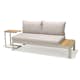 Loungesoffa LifestyleGarden Portals 2-sits med Sidobord