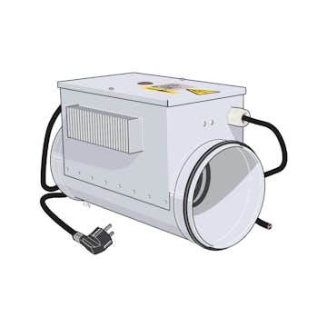 Förvärmare Nibe EAH 20-1800