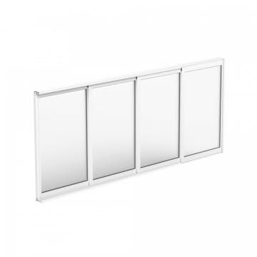 Skjutbart Fönsterparti 4-Delad Halle Primolux