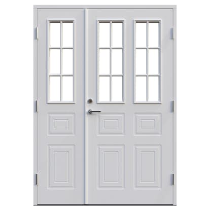 Parytterdörr Leksandsdörren Åsleden Klarglas Eco74