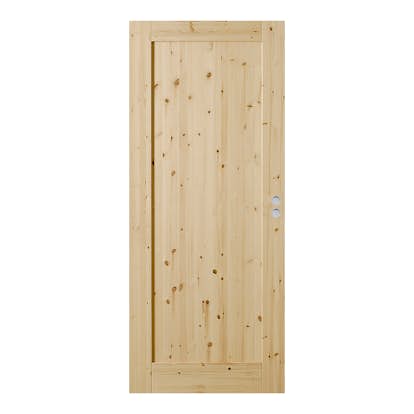 Skjutdörr GK Door Rakel Furu Lackad inkl. Skålar & Dragring