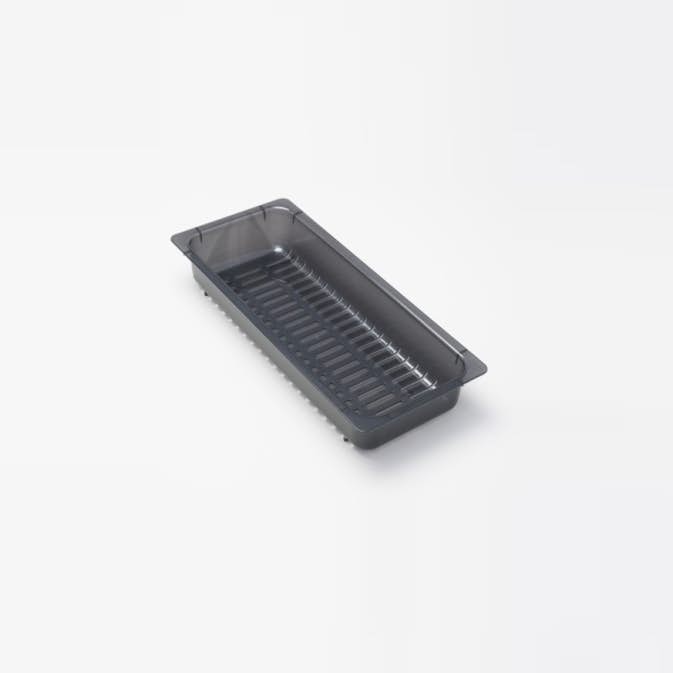 Rensskål Intra Frame Plast Sköljlåda för Diskho & Köksvask Svart