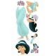 Väggdekor RoomMates Disney Prinsessan Jasmine med Bling