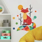 Väggdekor RoomMates Andy Westface Rainbow Fox Giant