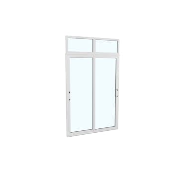 Skjutdörr med Överljus Landskap Robust Vår och Höst 2-del