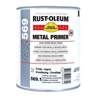 Metallgrund Snabbtorkande Rust-Oleum Röd