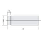 Rör Kaminexperten 500 mm 150