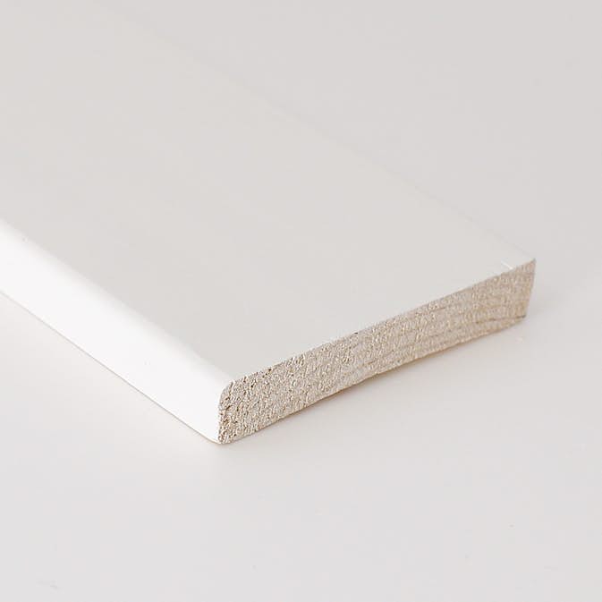 Golvsockel Höganäs Träprofiler 12x69 mm vit 0502