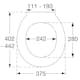 Toalettsits Pressalit Universal S792