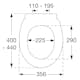 Toalettsits Pressalit Norden S796