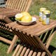 Loungebord Venture Home Ghana Sidobord Utomhus, Teak