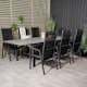 Matgrupp Venture Home Lova 160/240 med 6 Copacabana Stolar