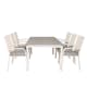 Matgrupp Venture Home Lova 160/240 med 6 Asta Stolar