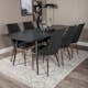 Matgrupp Venture Home Gold med 6 Leone Stolar